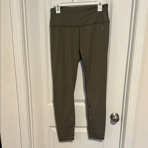 Olive Green Women's Leggings